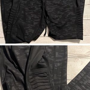 Salty Honey Moto Legging Black Leopard